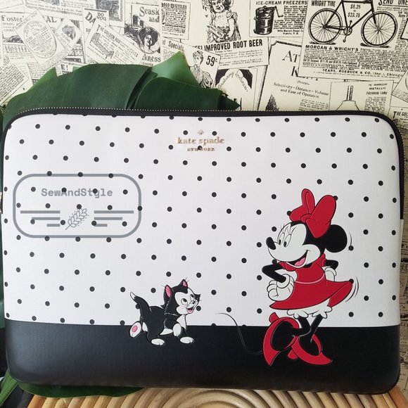 Kate Spade Disney X Kate Spade Minnie Universal Laptop Sleeve Limited Edition